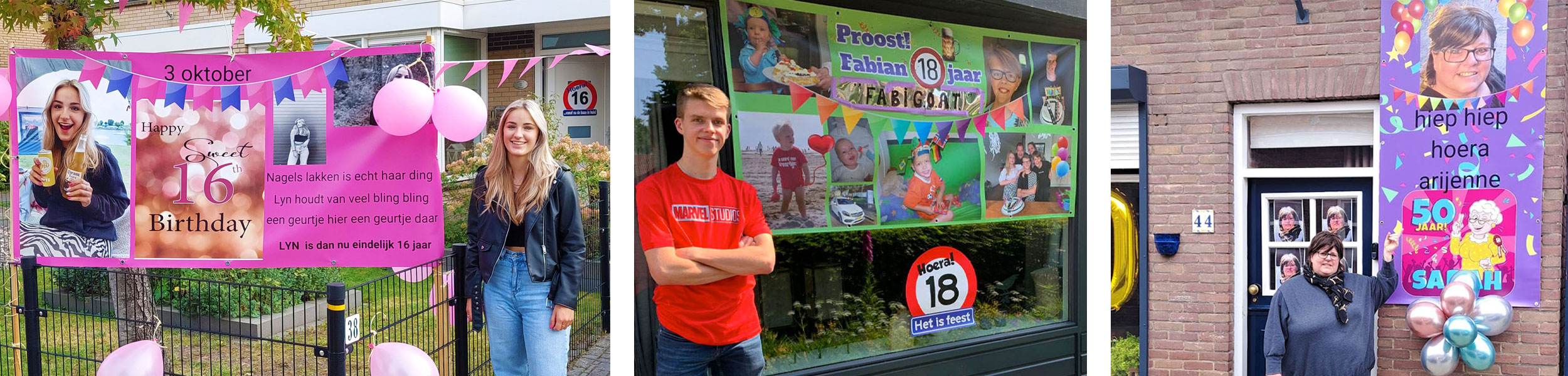 spandoek zelf maken