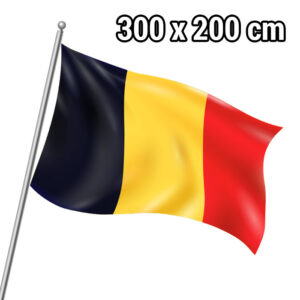 België vlag 300x200cm